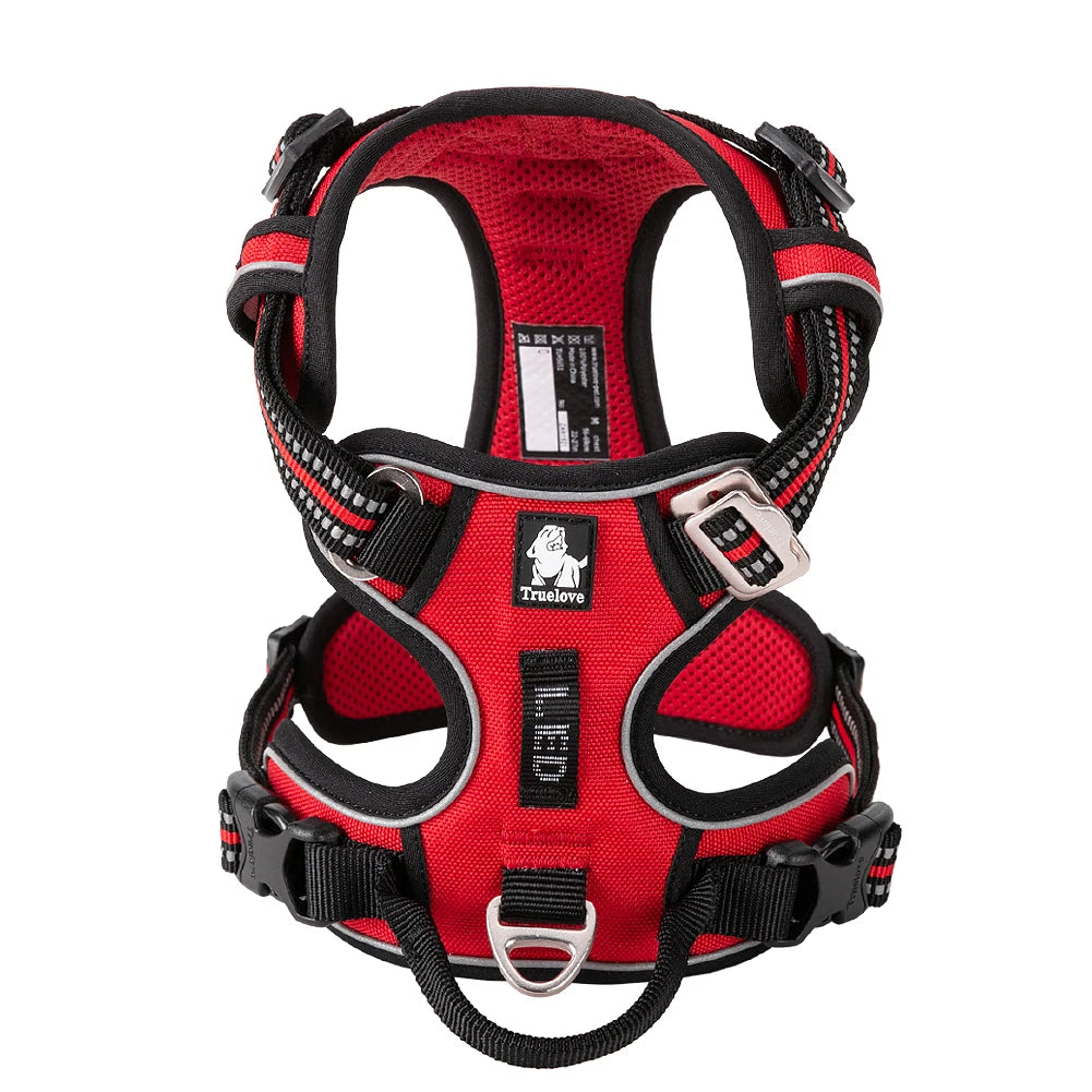 TrueLove Reflective No Pull Dog Harness Breathing Adjustable Vest