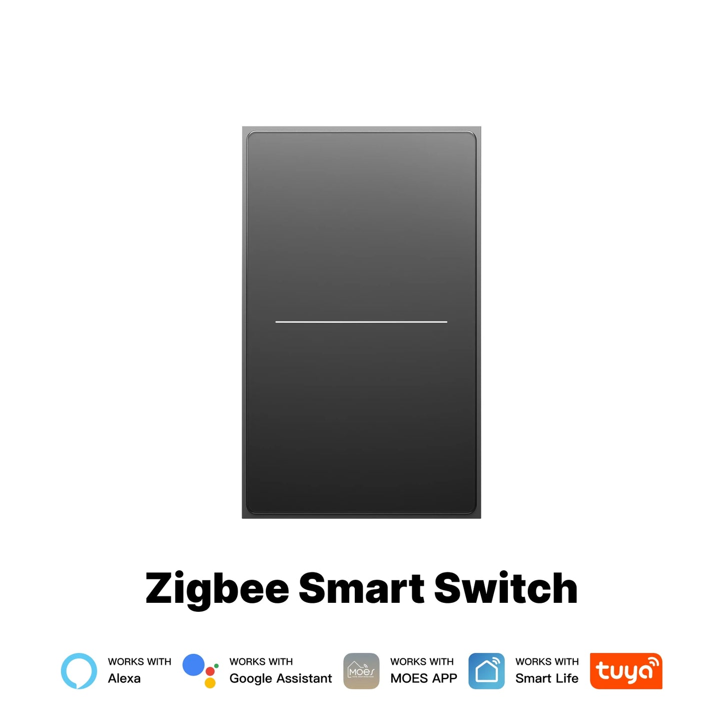 Moes Zigbee Smart Wall Switch Touch Control Alexa Google Compatible