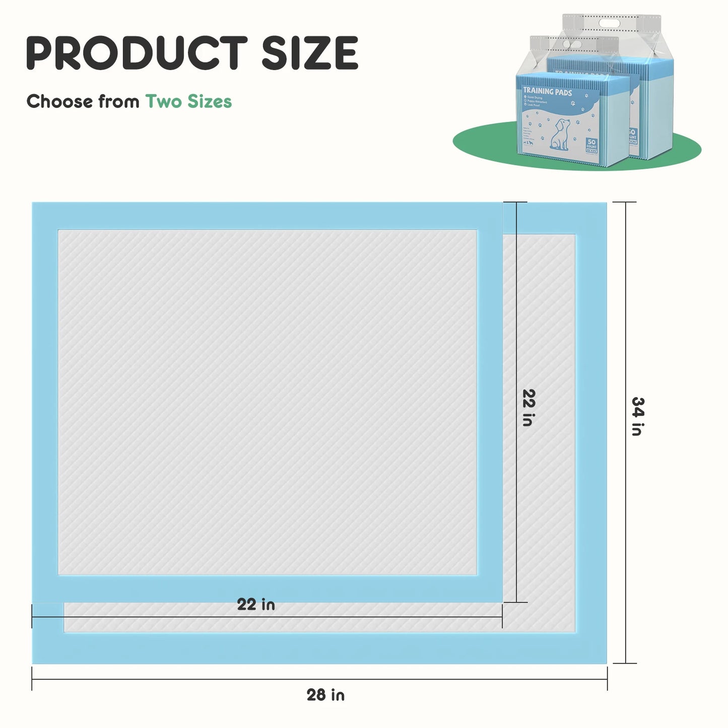 Disposable Super Absorbency Underpads For Dogs And Pets