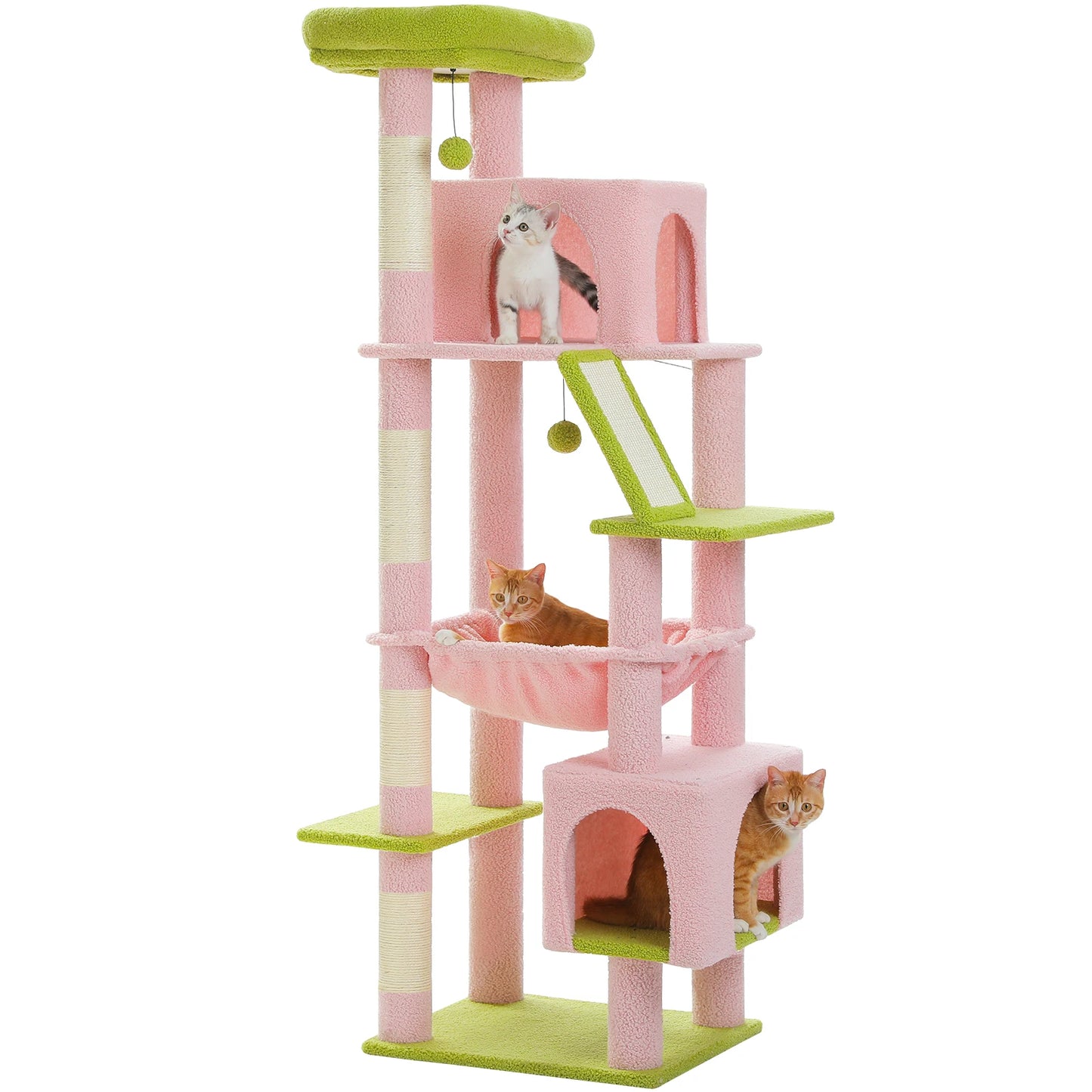 PAWZ Road Cat Tree Tower For Cats With Multiple Levels
