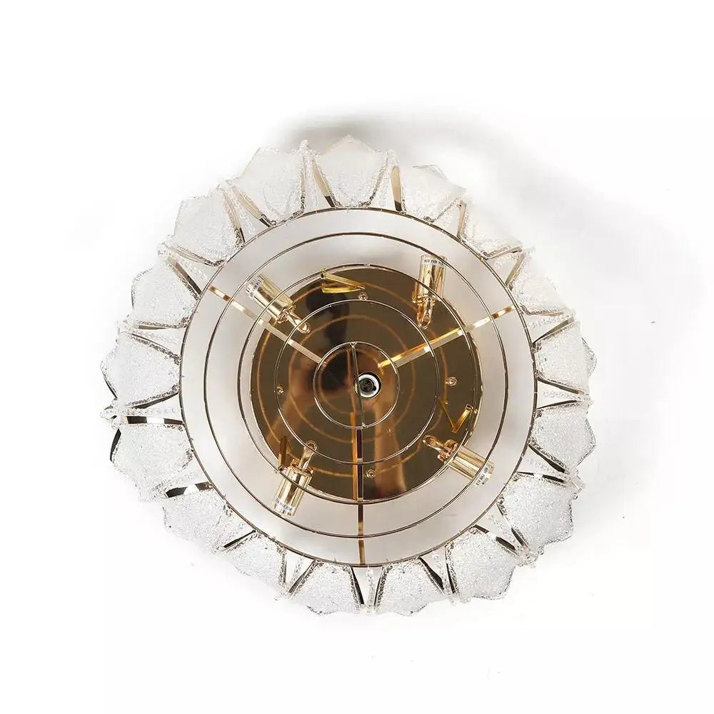 Lotus Crystal Chandelier 7 Light For Living And Dining Rooms