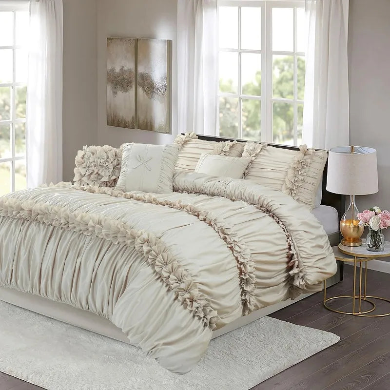 Homechoice Decor French Country Comforter 7 Piece Set