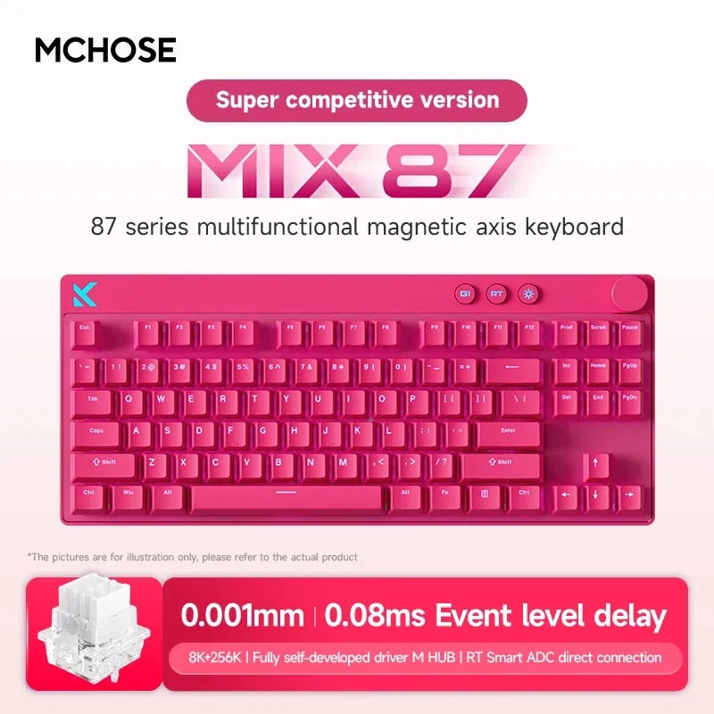 Mchose Mix87 87-Key Wired RGB Mechanical Gaming Keyboard