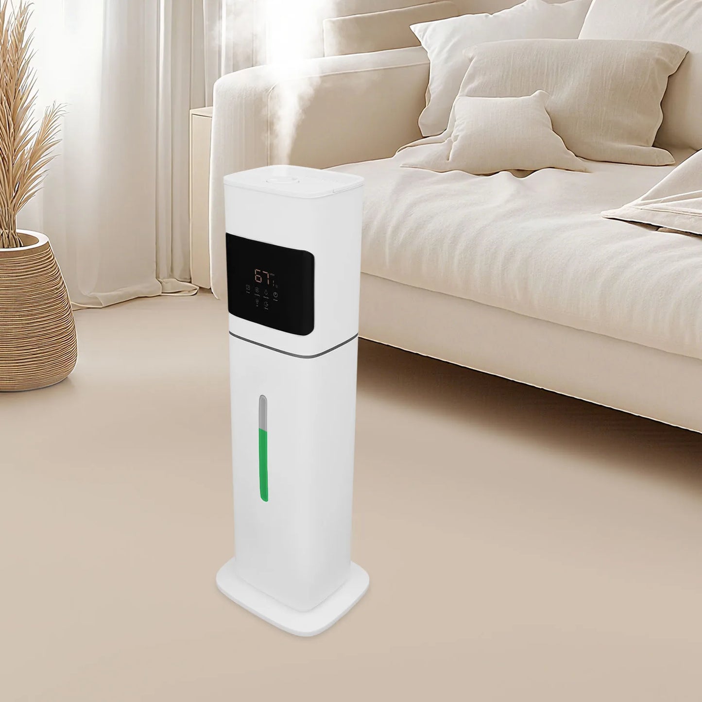 Bymaocar Smart Humidifier With Remote Control For Home Office