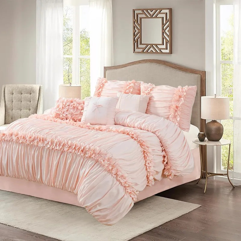 Homechoice Decor French Country Comforter 7 Piece Set