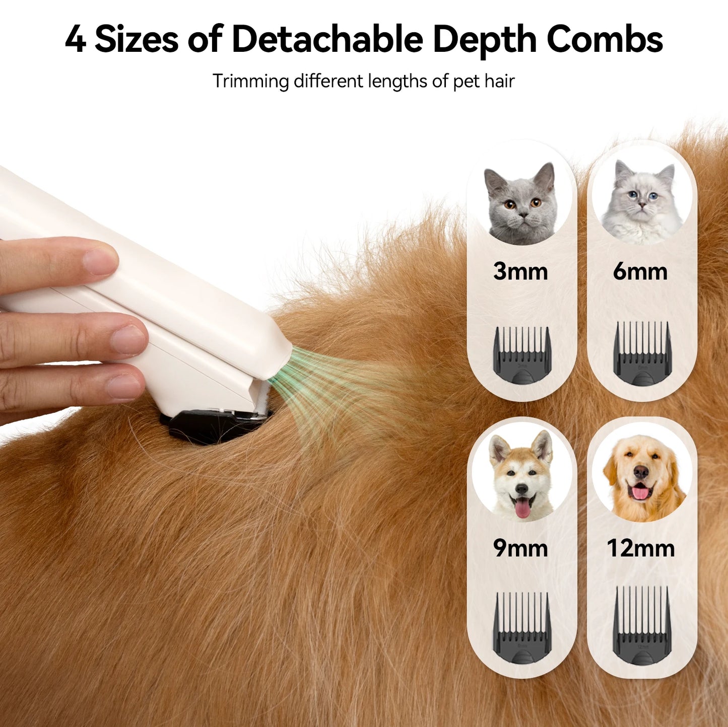P1 Pet Grooming Vacuum And Hair Dryer With 15kPa Suction