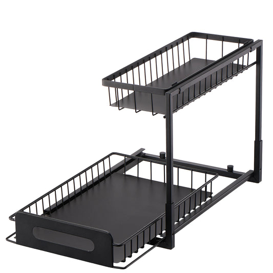 VEVOR Two Tier Pull Out Cabinet Organizer Under Sink
