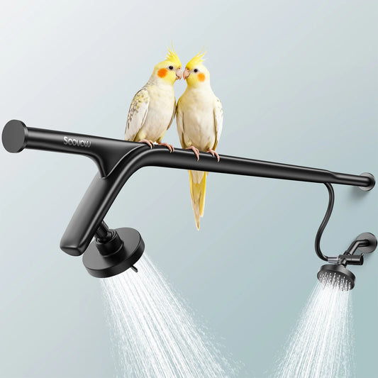 Stainless Steel Dual Shower Head System For Two People
