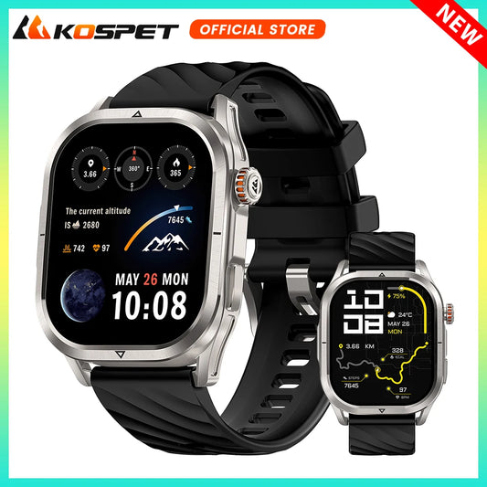 Kospet Magic P10 GPS Smartwatch AMOLED IP69K Waterproof