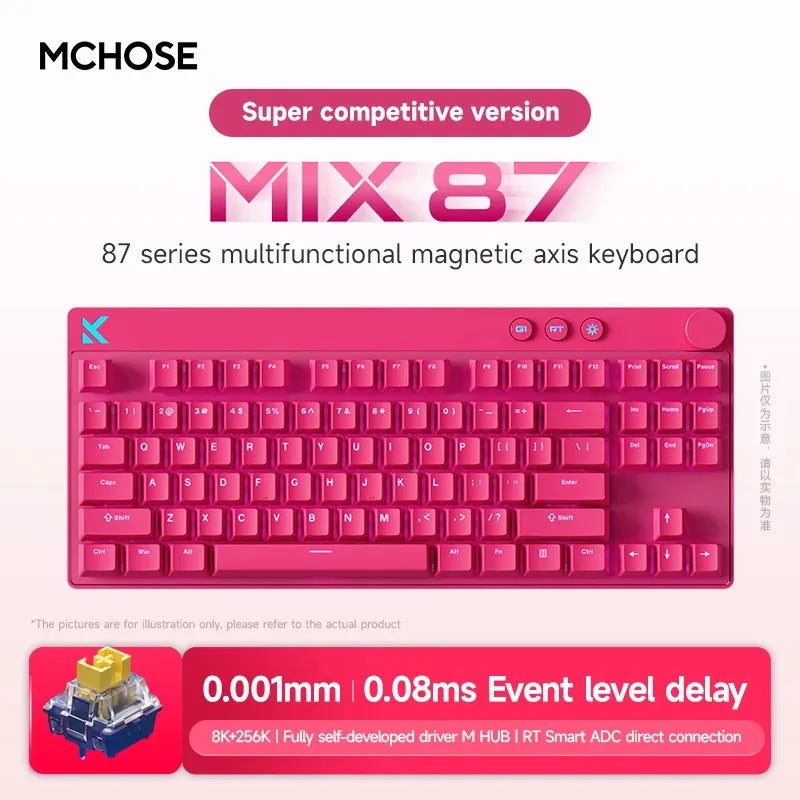 Mchose Mix87 87-Key Wired RGB Mechanical Gaming Keyboard