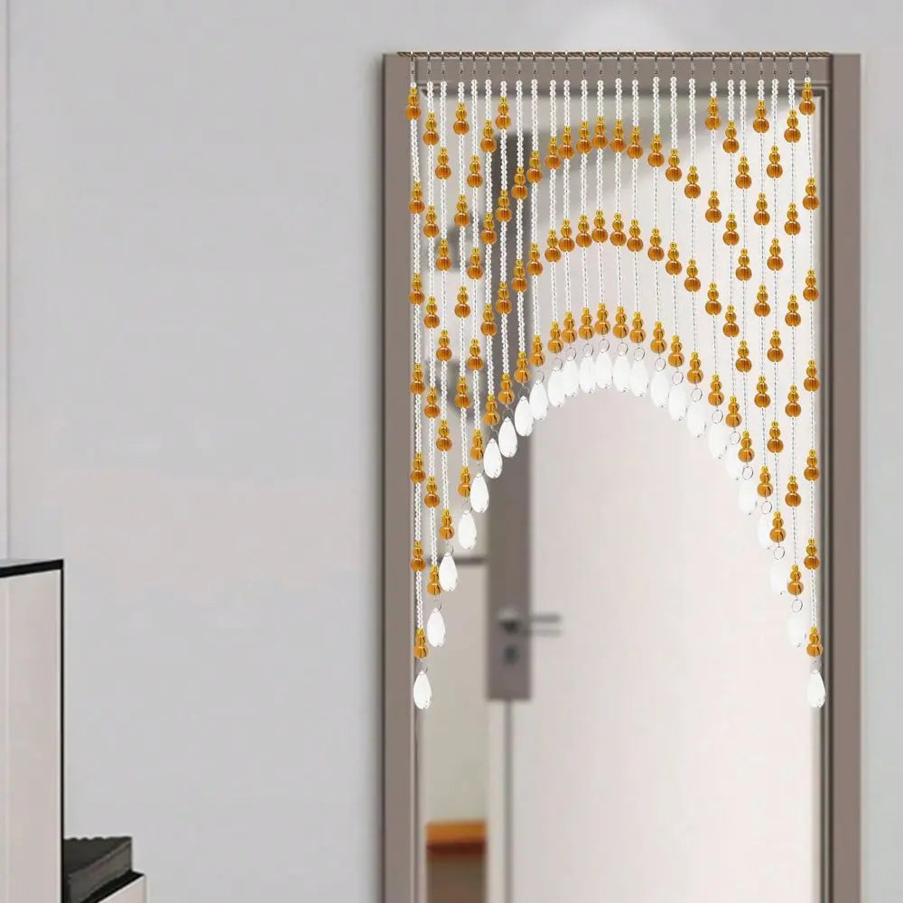 Crystal Glass Beaded Door Curtains Hanging Beads Room Divider