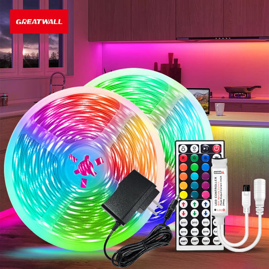 GOOLOOK 5050 LED Strip RGB Flexible Neon Light For Holidays