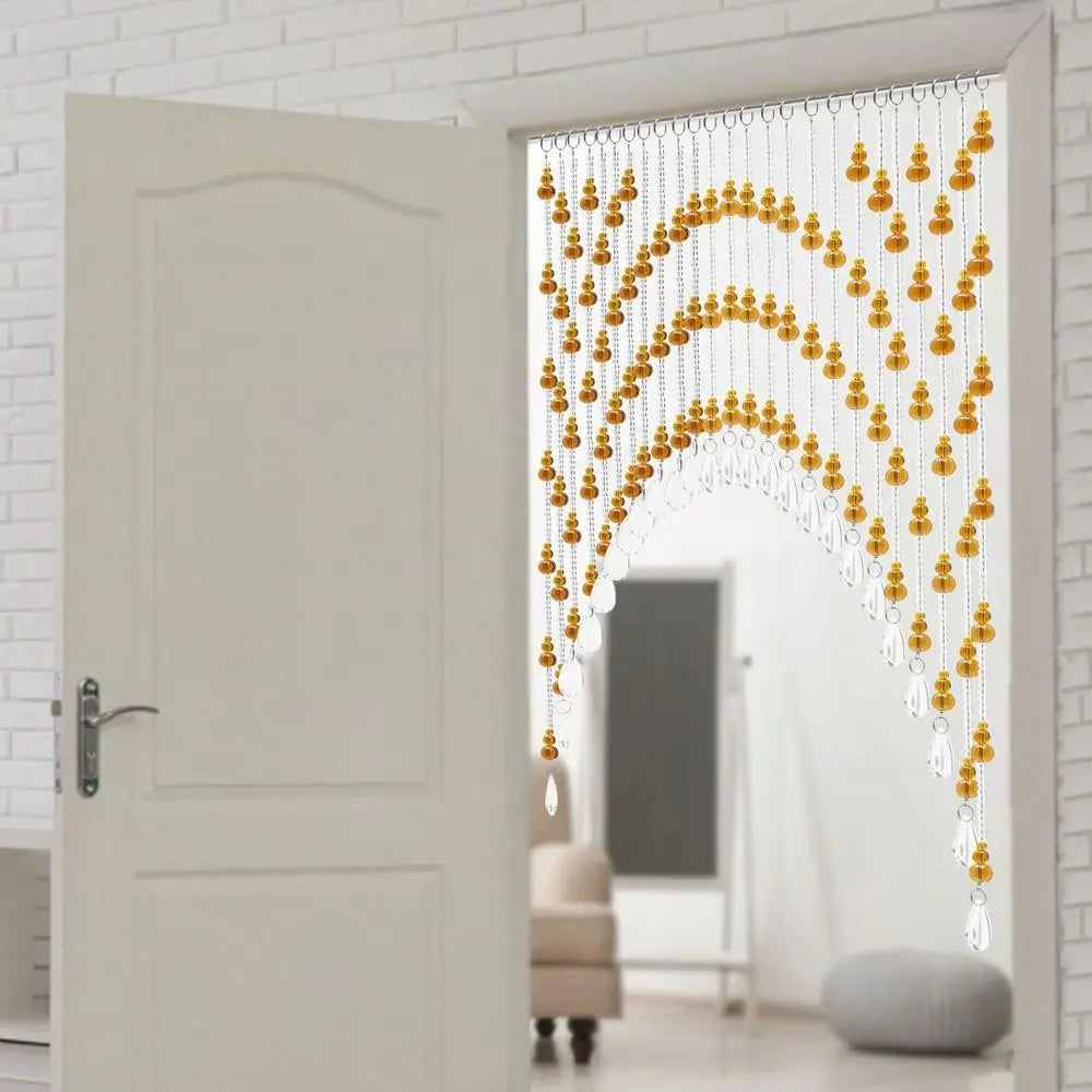 Crystal Glass Beaded Door Curtains Hanging Beads Room Divider