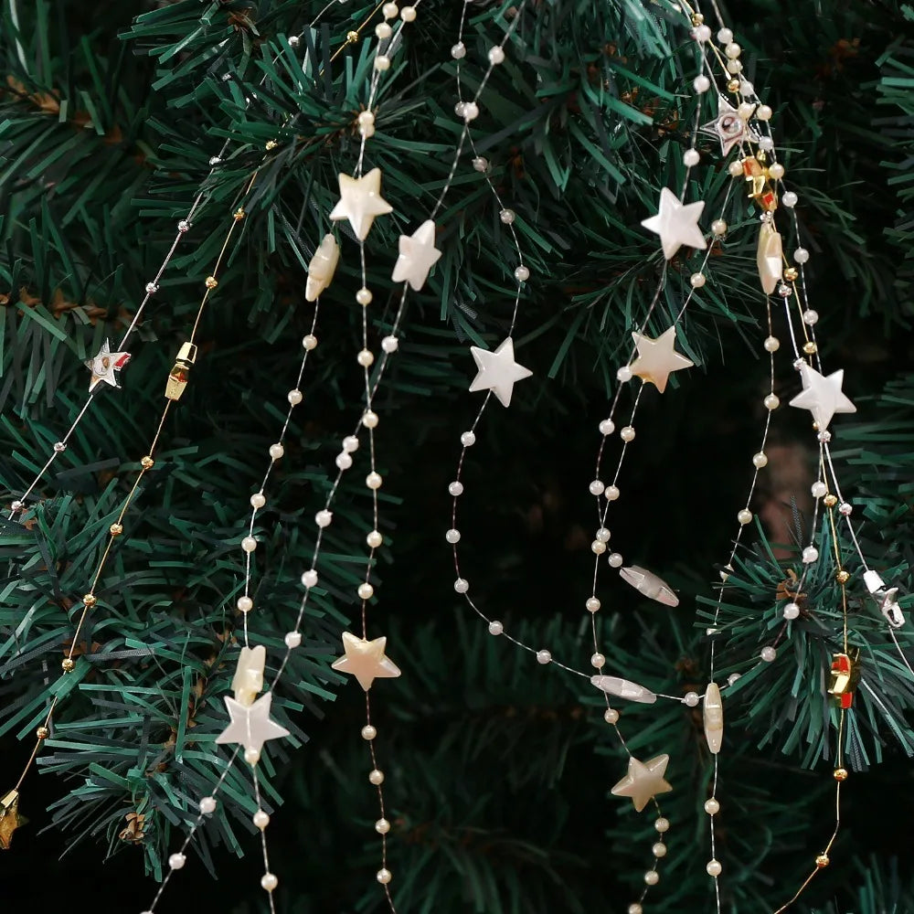 Acrylic Star Bead Chain For Garland Wedding And Holiday Decor