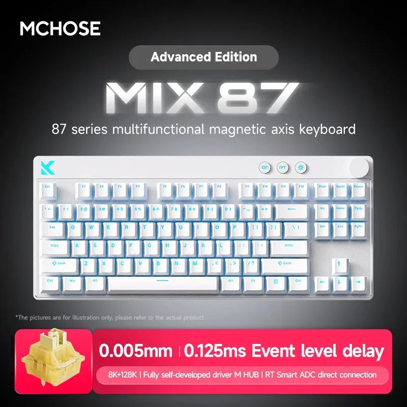 Mchose Mix87 87-Key Wired RGB Mechanical Gaming Keyboard