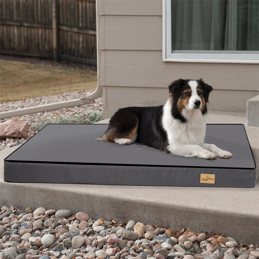 BORWART CN Orthopaedic Dog Bed Waterproof Cushion Mattress 2in1