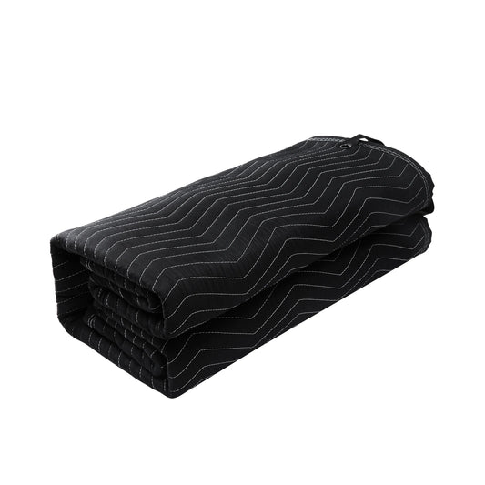SucceBuy Studio Acoustic Sound Dampening Blanket With Door Grommets